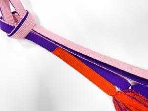 正絹　手組帯締め